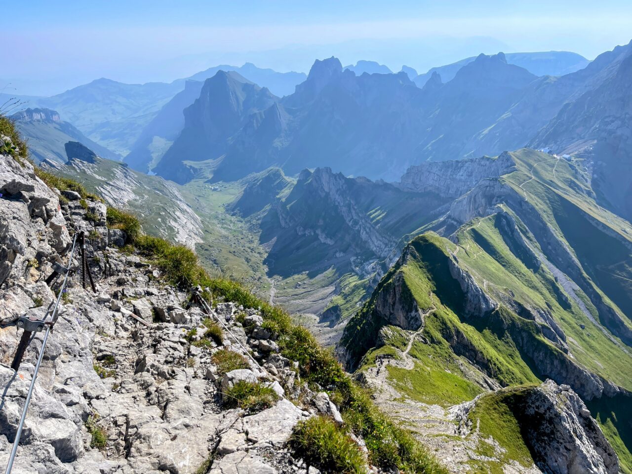 wanderung_saentis_lisengrat_rotsteinpasshuette_aegertenplatte_megisalp_messmer_himmelsplatte_